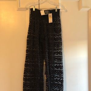 Stylish beach cover-up pants